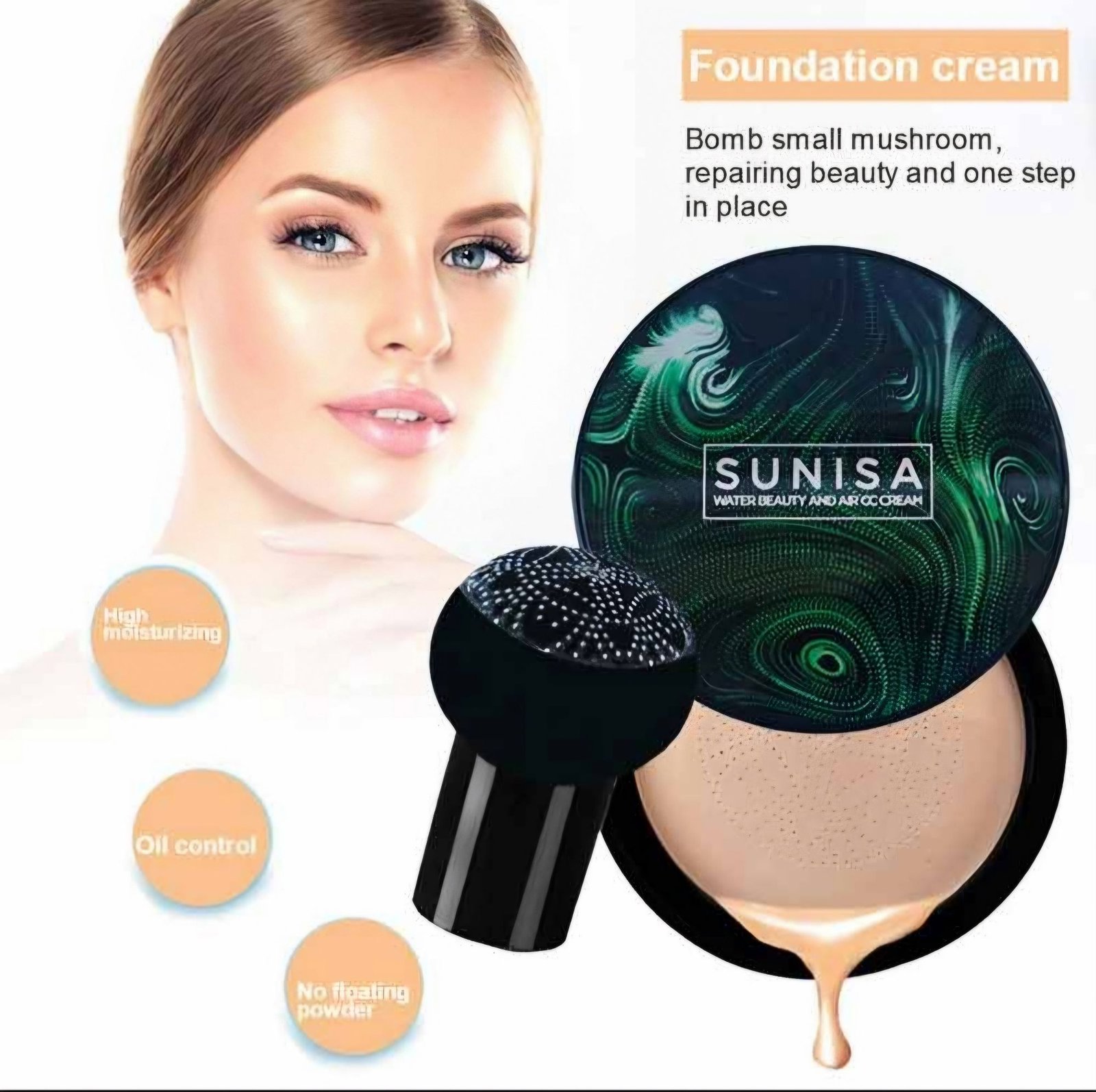 Beautious SUNISA Water Beauty and Air Pad CC Cream