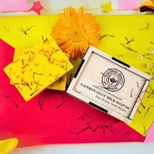 Premium Saffron Whitening Goat Milk Soap