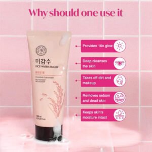 Rice Water Bright Cleansing Foam
