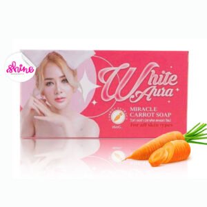 White aura soap white aura miracle carrot soap